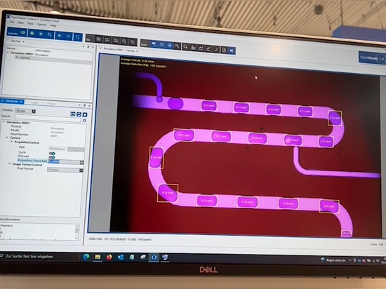 Microfluidos basados en gotas con el perfil del microscopio inverso digital Opto M