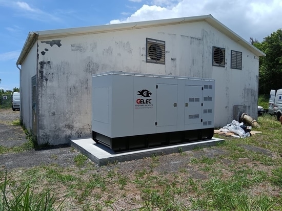 Sistema de alimentación eléctrica de emergencia para una estación de bombeo en La Reunión