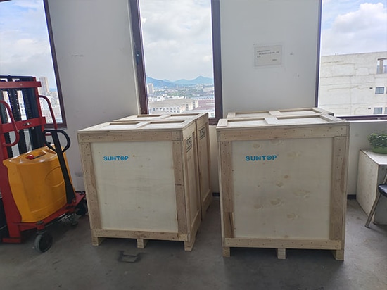 Exportación exitosa de 14 máquinas de soldadura láser portátiles personalizadas a España