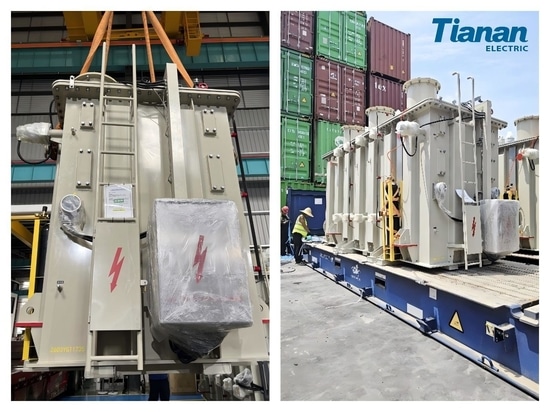 Profundización en las infraestructuras energéticas de África Oriental en el extranjero — Ningbo Tianan envía cuatro transformadores de 110 kV a la subestación NYAMATA en Ruanda en varios lotes