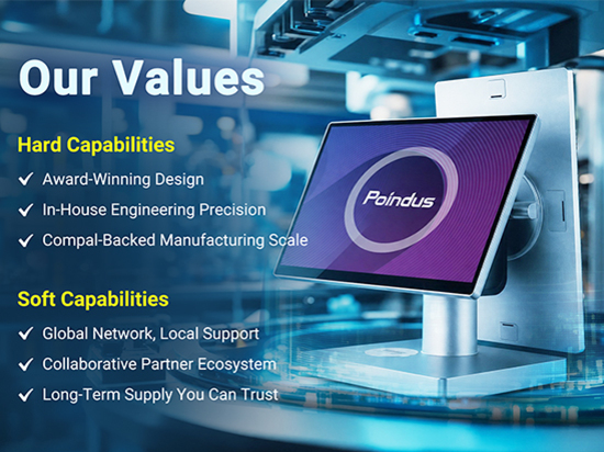 Poindus Systems: el hardware que da soporte al comercio minorista, la hostelería y la industria