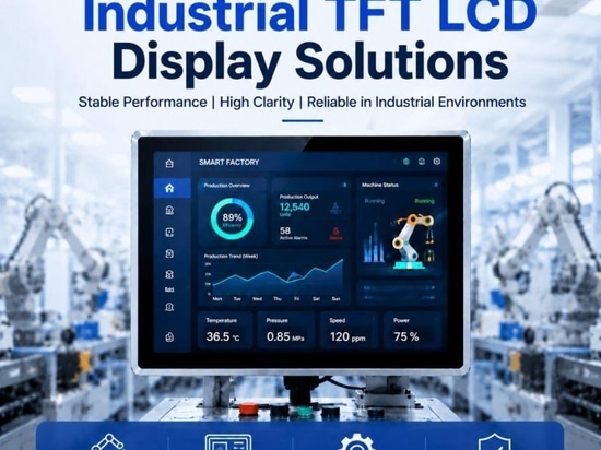 Soluciones de pantallas LCD TFT de grado industrial