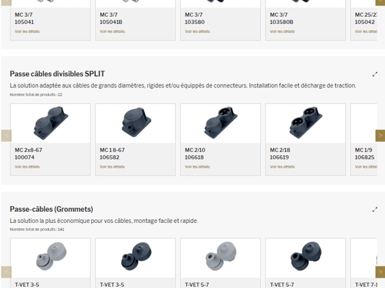 Nuevo configurador en línea para soluciones de entrada de cables