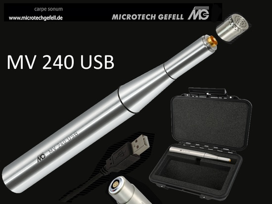 Sistema de micrófonos de medición Microtech Gefell de 1/2" MV 240 USB