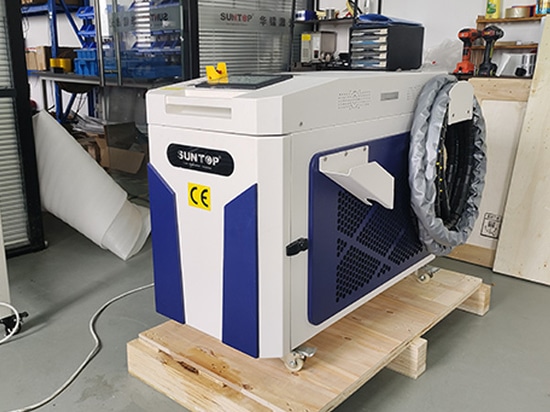 Limpiador láser de 2000 W probado con éxito y enviado a Sri Lanka