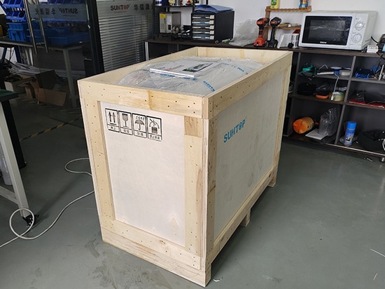 Limpiador láser de 2000 W probado con éxito y enviado a Sri Lanka