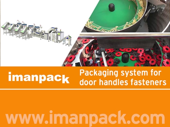 Embalaje fiable de los elementos de fijación para manillas de puerta de Imanpack