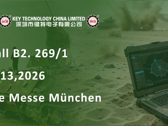 Teclado y dispositivo señalador resistentes para aplicaciones críticas: Key Technology te invita a la feria Electronica 2026