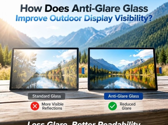 ¿Por qué es imprescindible el cristal antirreflejos en los dispositivos con pantalla táctil para uso en exteriores?