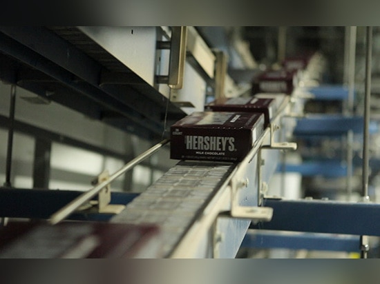 Proyecto de la extensión de la fábrica del chocolate de Hershey, Pennsylvania, los Estados Unidos de América