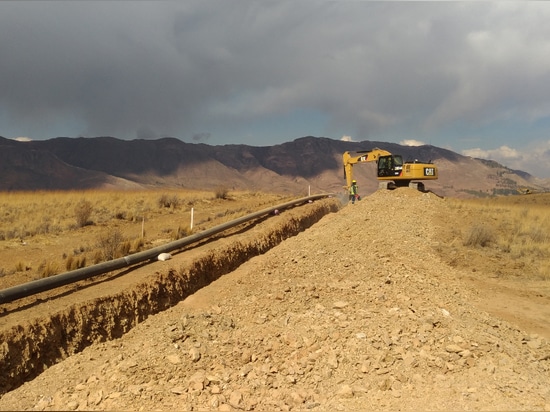 UNA FRESADORA MB CRUSHER A ALTA ALTURA