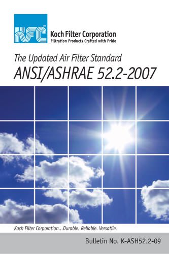 ANSI/ASHRAE 52.2-2007