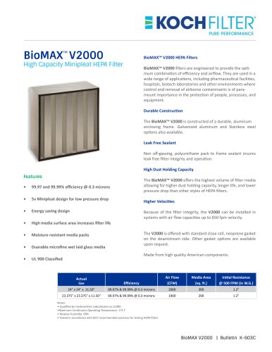 BioMAX V2000