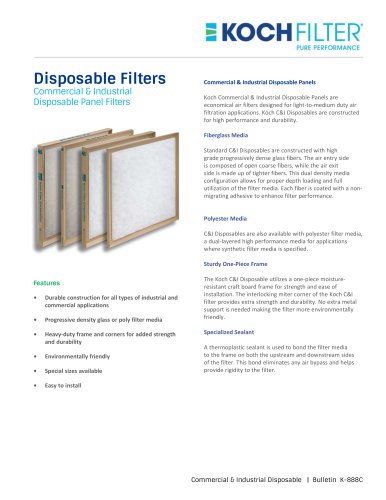 Disposable Filters