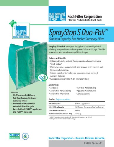 SprayStop S Duo-Pak™