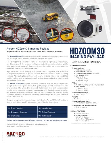 HDZoom30 brochure tactical