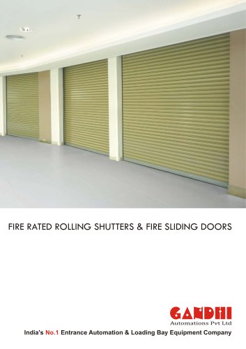 Fire Rated Rolling Shutter