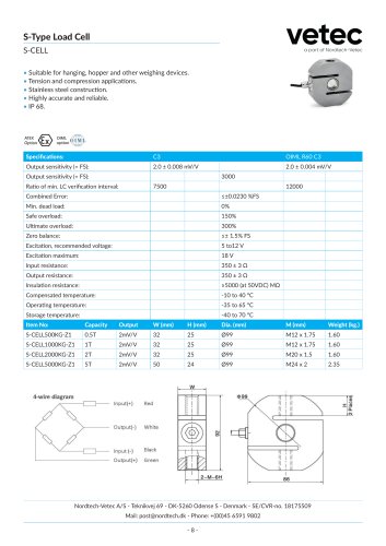 S-Type Load Cell