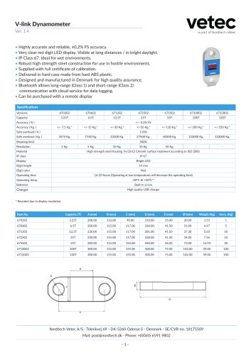 V-link Dynamometer