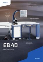 Bending machine - EB 40 Professional E