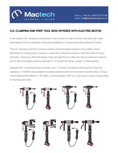 Electric & Battery End Prep Tools