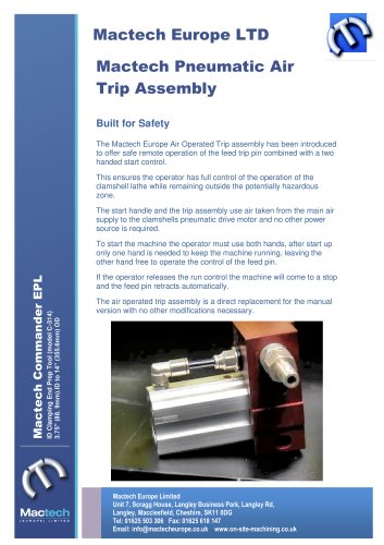 Europe Pneumatic Air Trip Assembly