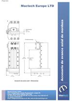 Mactech Europe Cllamshell Axial Feed Accessory - 2