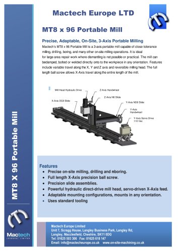 Mactech Portable Mill