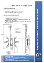 Maquina de Refrentar Mactech LDFM 5000 - 2