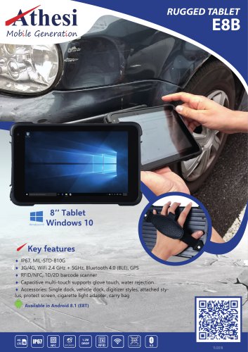 E8B Rugged tablet