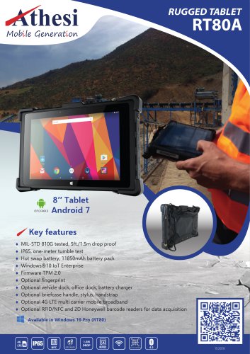 Rugged Tablet RT80A