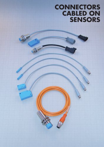 CONNECTORS CABLED ON SENSORS