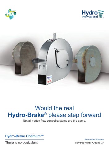 Would the real Hydro-Brake® please step forward