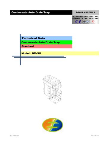 Condensate Auto Drain Trap MASTER S