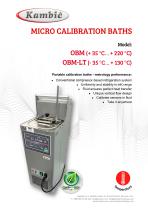 MICRO CALIBRATION BATHS