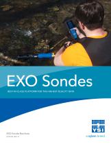 EXO Sondes BEST-IN-CLASS PLATFORM FOR THE HIGHEST-QUALITY DATA