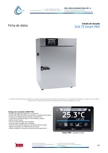 SLN 75 Smart PRO 2025