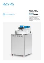 AUTOCLAVES VERTICALES SIN SECADO - SERIE AES - 1