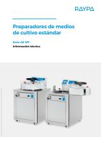 PREPARADORES DE MEDIOS DE CULTIVO ESTÁNDAR - SERIE AE-MP - 1