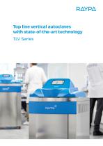 TLV SERIES: TOP LINE VERTICAL AUTOCLAVES