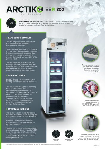 Medium Blood Bank Refrigerator BBR 300
