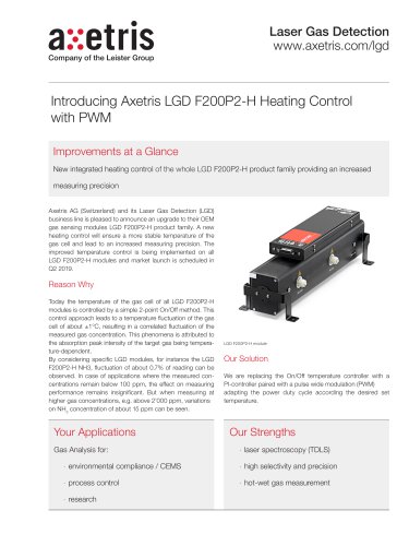 Introducing Axetris LGD F200P2-H Heating Control with PWM