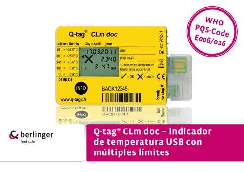 Prospecto Q-tag® CLm doc