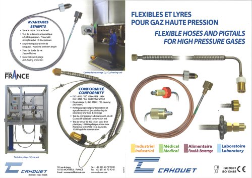 High pressure Flexible hoses