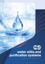 water stills and purification systems