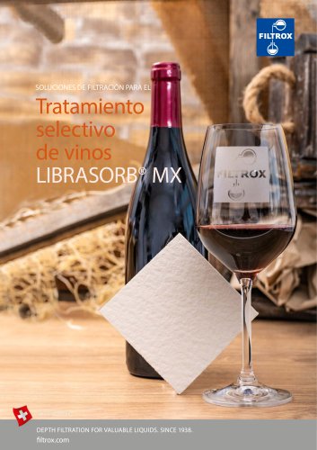 LIBRASORB MX - Tratamiento selectivo de vinos