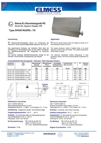 Dust Ex space heater R5