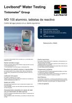 MD 100 aluminio, tabletas de reactivo - 1