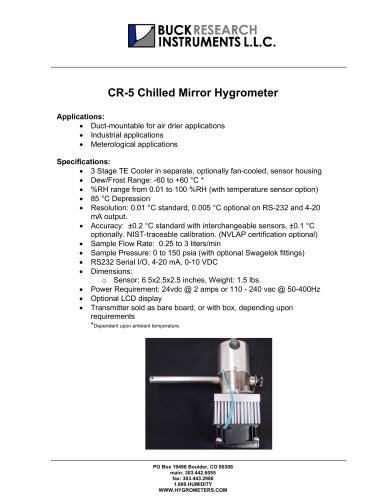 CR-5 HYGROMETER