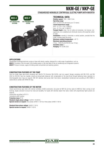NKM-GE / NKP-GE 2026